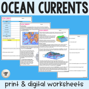 Ocean Currents Guided Reading