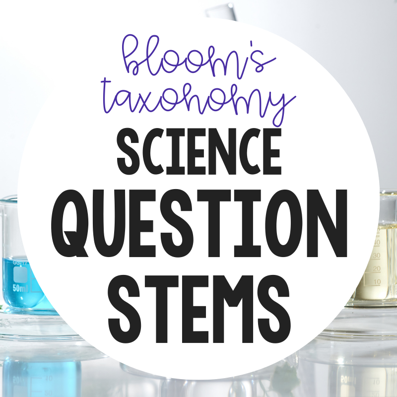 Science Questions Stems