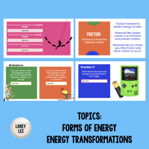 energy transformations google slides presentation