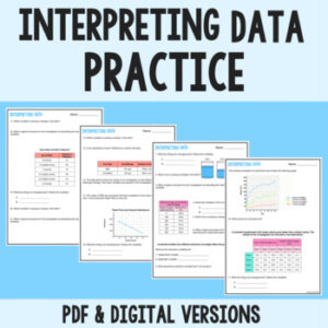 interpreting data practice worksheet