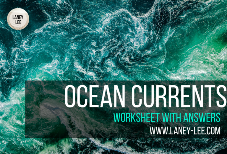 Ocean Currents Worksheet With Answer Key Laney Lee