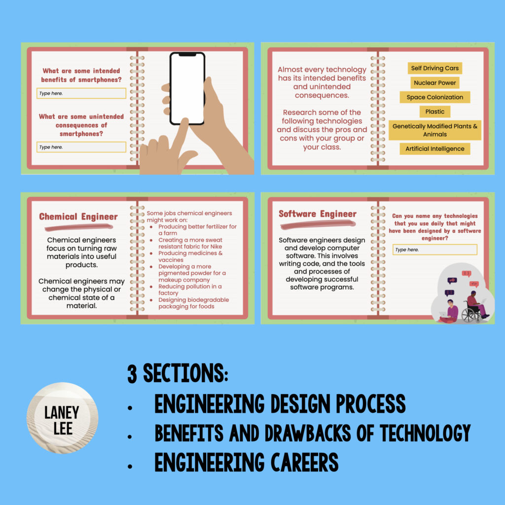 Engineering Design Process Google Slides Interactive Lesson