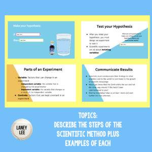 scientific method google slides presentation