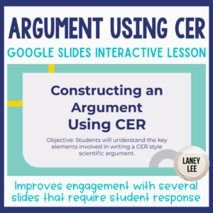 Argument using CER