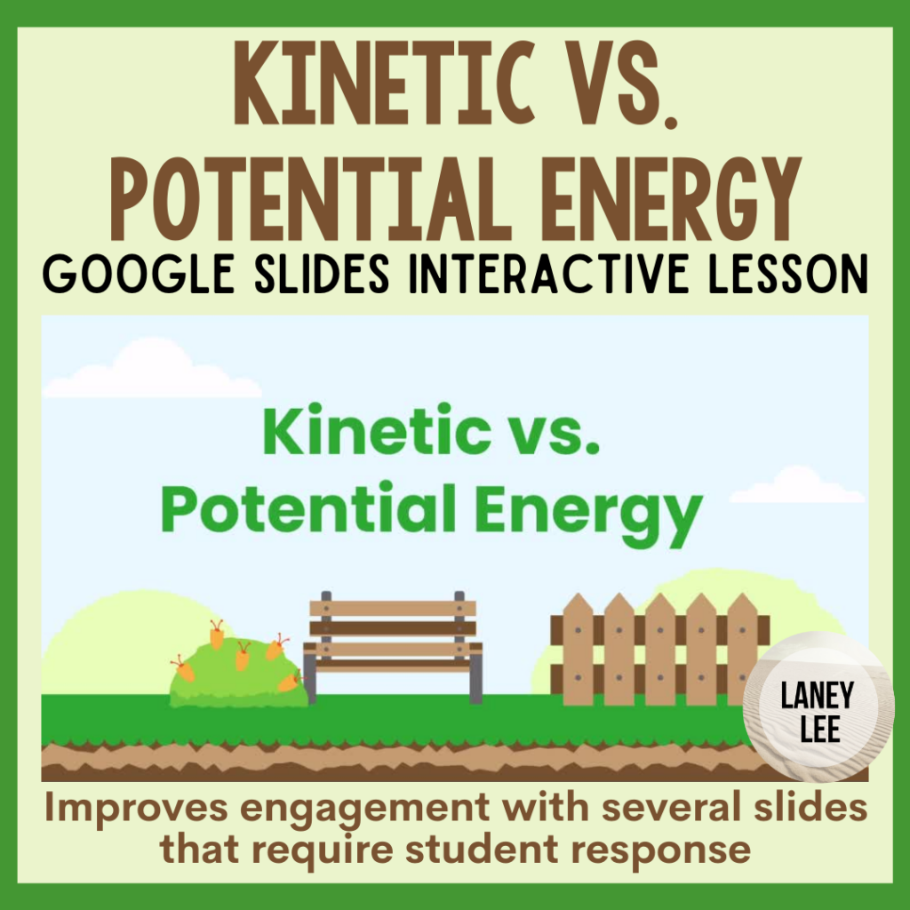 kinetic vs potential energy google slides presentation