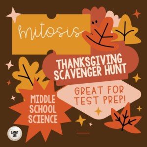 Mitosis Thanksgiving Scavenger Hunt