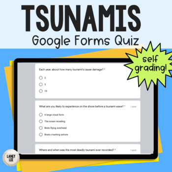 Tsunamis Google Forms Quiz