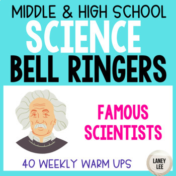 Famous Scientists Warm Ups and Bell Ringers