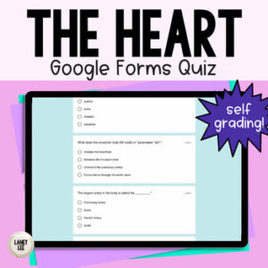 The Heart Google Forms Quiz