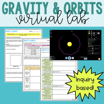 Gravity and Orbits Virtual Lab