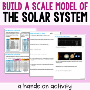 Model of the solar system