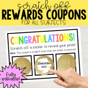 student rewards couponse