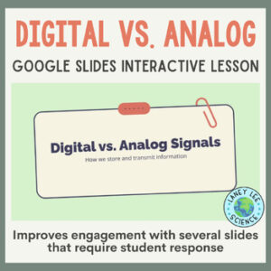 Digital vs. Analog Presentation