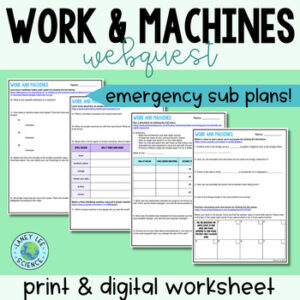 Work and Machines Webquest