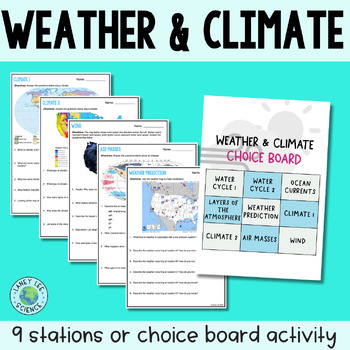 Weather and climate stations