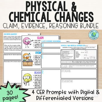 Physical and Chemical Changes CER