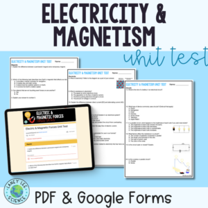 Electricity and Magnetism Unit Test