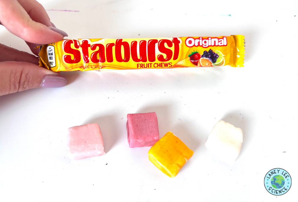 starbursts rock cycle lab