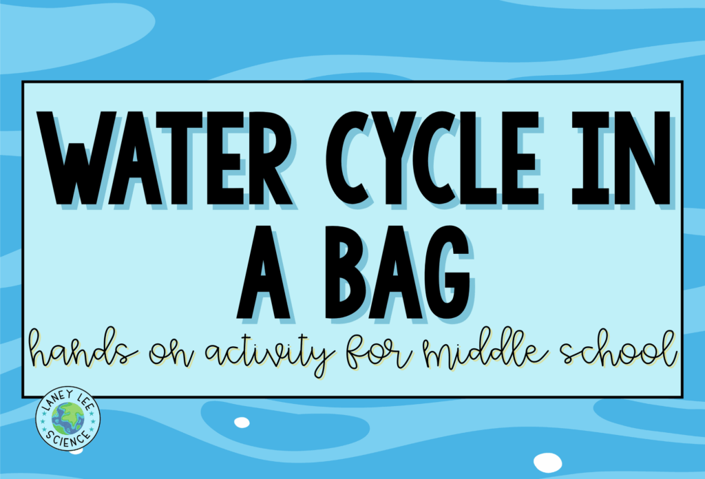 water cycle in a bag