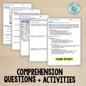 Carbon Sequestration - Reading Comprehension Worksheets