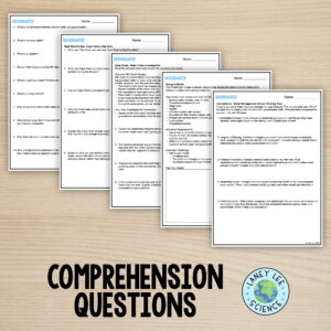 groundwater worksheets
