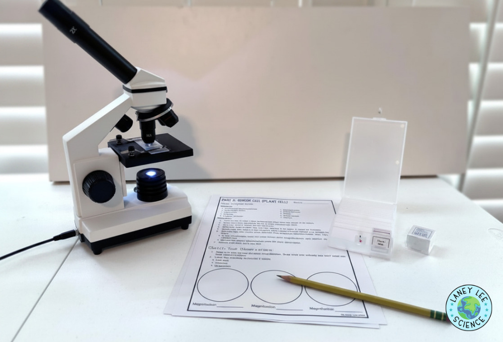 Onion & Cheek Cell Microscope Lab