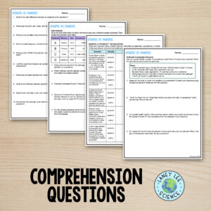 Epidemic vs. Pandemic worksheets